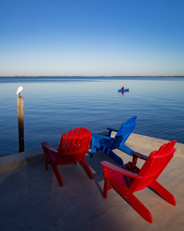 Ringling garden and statues