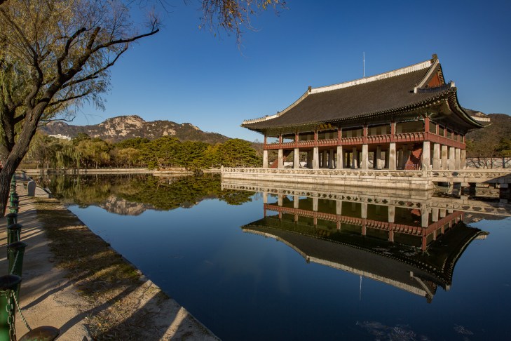 Royal palace in Seoul