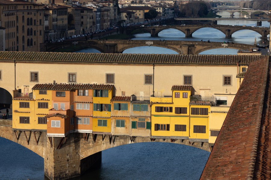 Firenzessä talvipakkasessa tammikuussa&nbsp;2025